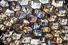 Close up of Christopher Russell bronze gates.